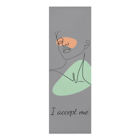 I Accept Me Yoga Mat