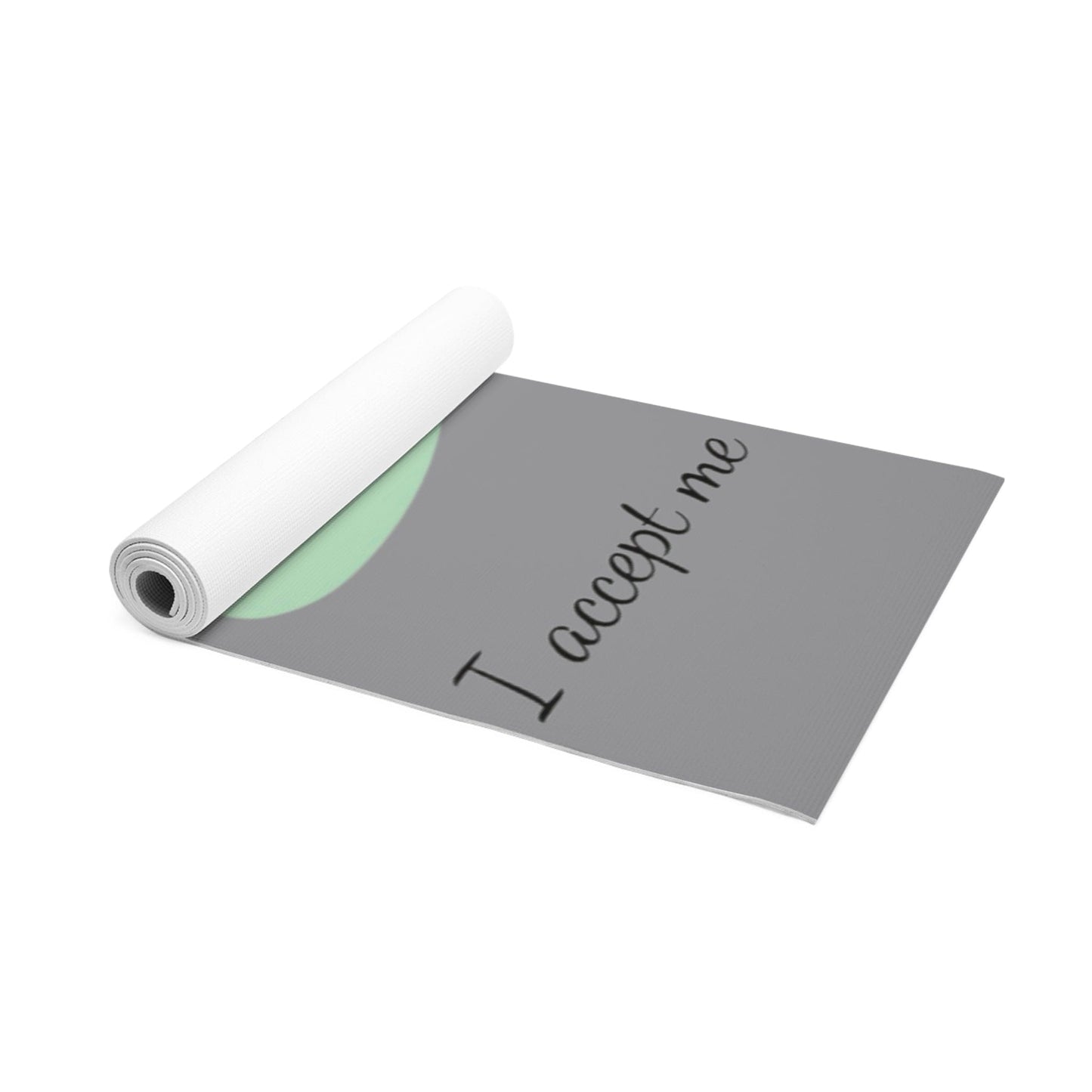 I Accept Me Yoga Mat