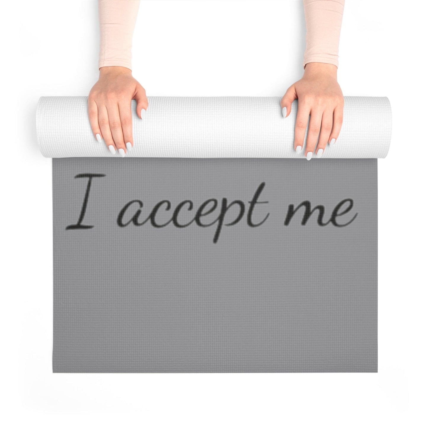 I Accept Me Yoga Mat