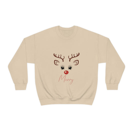 Reindeer Sweatshirt,Sweatshirt, Christmas Reindeer Sweatshirt,