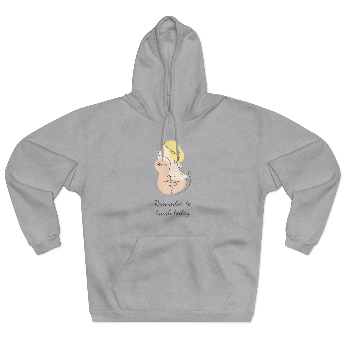 Remember To Laugh Graphic Hoodie