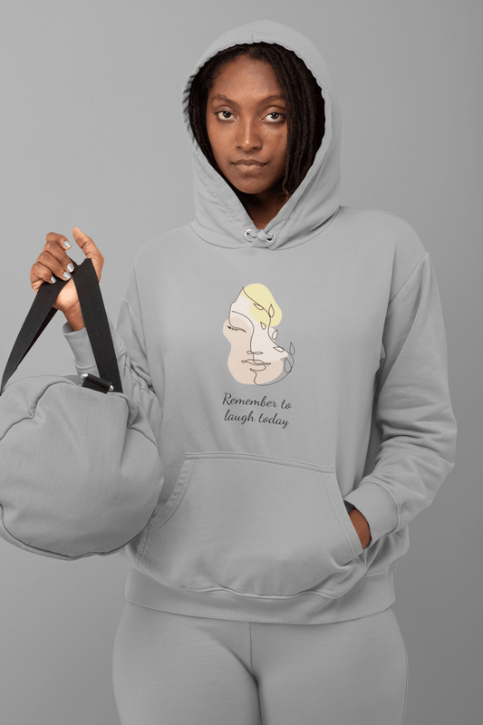 Remember To Laugh Graphic Hoodie